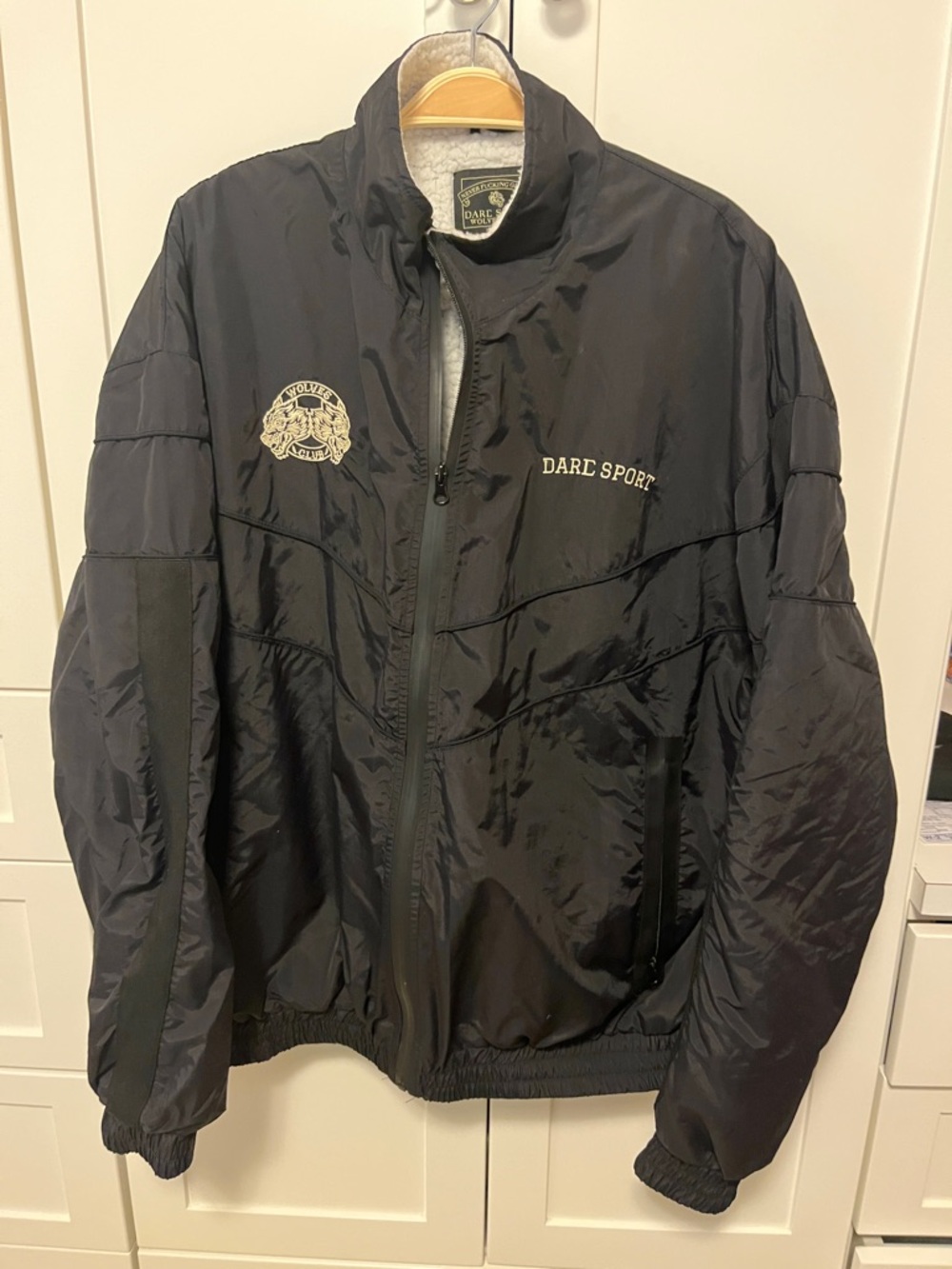 Darc Sport Men's Black Puffer Jacket with Logo